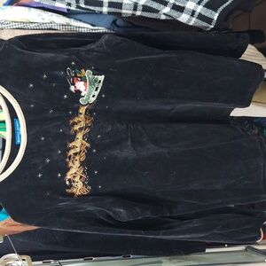 Karen Scott sport sweater velour size medium invw235